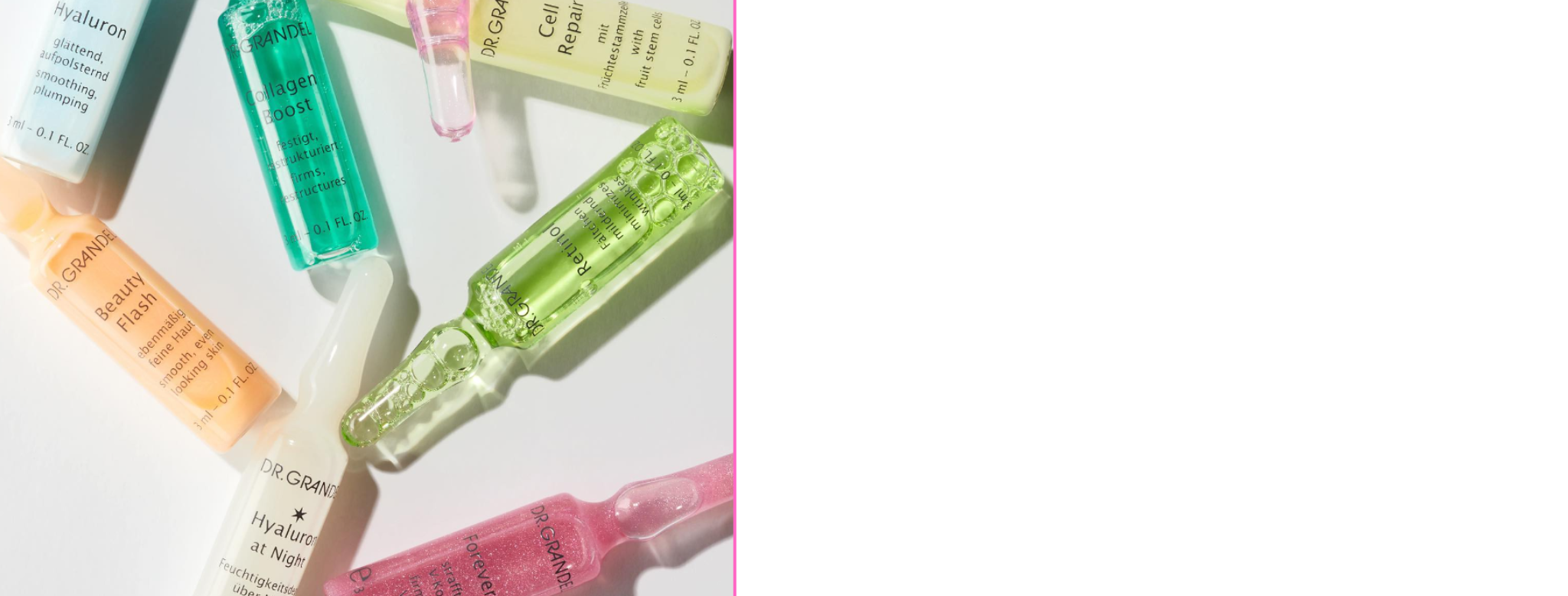Ampoules Retail Size